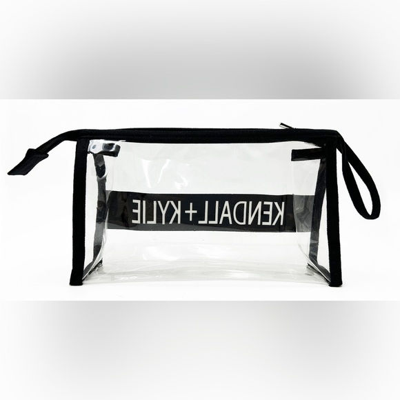 NWOT Kendall & Kylie Makeup/Cosmetic Bag PVC (L:10” W:3” H:6”) - Picture 4 of 4